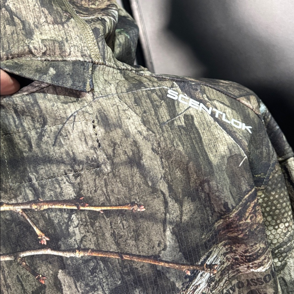 SCENTLOK Savanna Aero Raid MO Country DNA,Carbon Alloy,Early Season 1/4 zip Camo - Picture 8 of 16